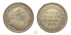 World Coins - George III 1811 Silver Three Shillings