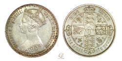 World Coins - Victoria 1883 Silver Florin
