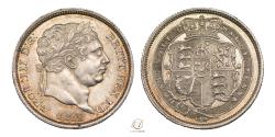 World Coins - George III 1819/6 Silver Shilling – Very Rare, cited as ‘exists’ in the standard catalogue