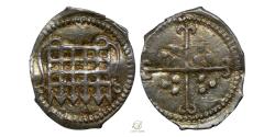 World Coins - Elizabeth I 1582-1600 Silver Halfpenny