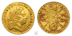 World Coins - George I 1722 Gold Half-Guinea