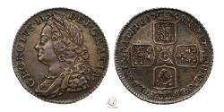 World Coins - George II 1758 Silver Shilling