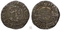 World Coins - Henry VII 1508-1509 Silver Halfgroat