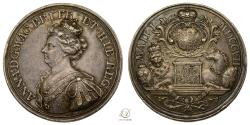 World Coins - Anne – 1707 Silver Medal – Union of England and Scotland