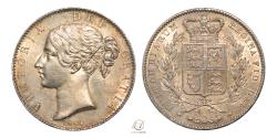 World Coins - Victoria 1844 Silver Crown