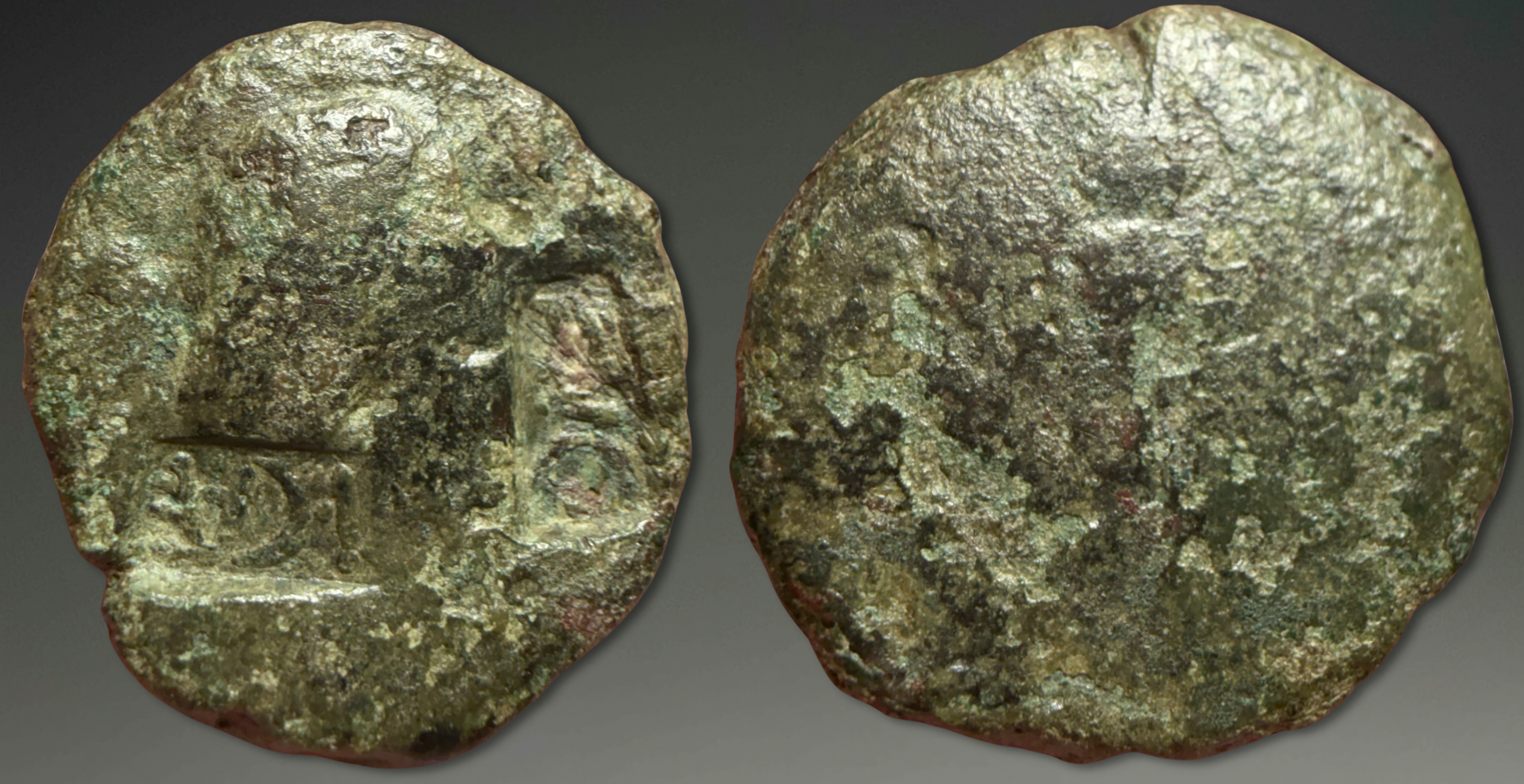 Counterstamps. Asia Minor. Augustus. AE, ca. 1st century AD.