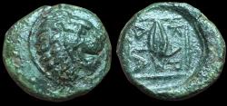 Ancient Coins - Thrace, Chersonessos. AE. ca. 386-309 BC.