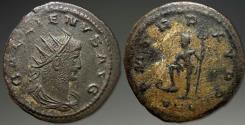 Ancient Coins - Gallienus. BI Antoninianus, ca. 267 AD.