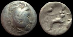 Ancient Coins - Eastern Celts, Lower Danube. AR Drachm, ca. 3rd-2nd centuries BC.