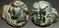 Ancient Coins - Ionia, Magnesia ad Maeandrum. AE, ca. 400 BC.