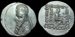 Ancient Coins - Parthian Kingdom. Mithradates II. AR Drachm. ca. 123-88 BC.