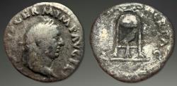 Ancient Coins - Vitellius. AR Denarius, ca. 69 AD. Rome Mint.