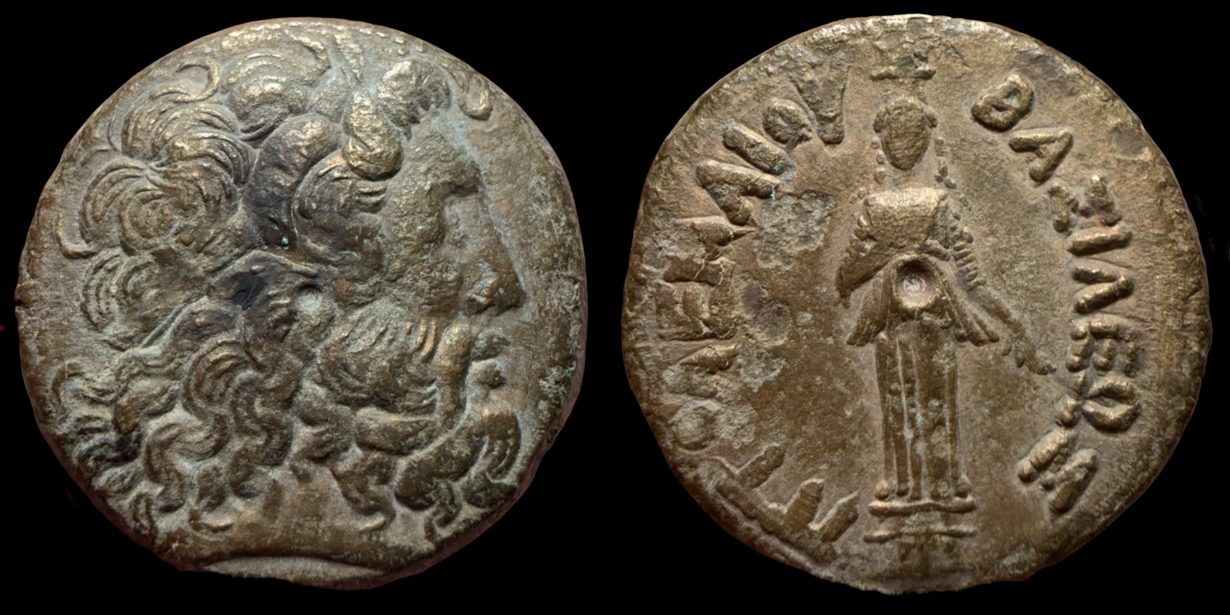 Ptolemaic Kings. Cyprus, Salamis. Ptolemy III Eurgetes. AE 29mm, ca. 204-202 BC.