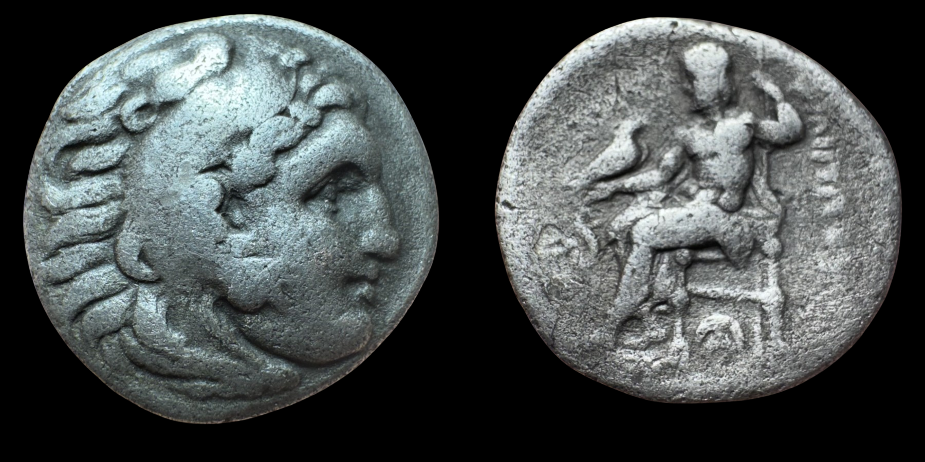 Macedon. Alexander III "The Great". Philip III Arrhidaios. AR Drachm. ca. 323-317 BC.