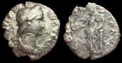 Ancient Coins - Sabina. AR Denarius, ca. 136-138 AD.
