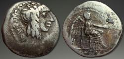 Ancient Coins - Roman Republic. M. Cato. AR Quinarius, ca. 89 BC.