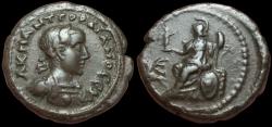 Ancient Coins - Roman Egypt. Gordian III. Bl Tetradrachm, ca. 241-242 AD.