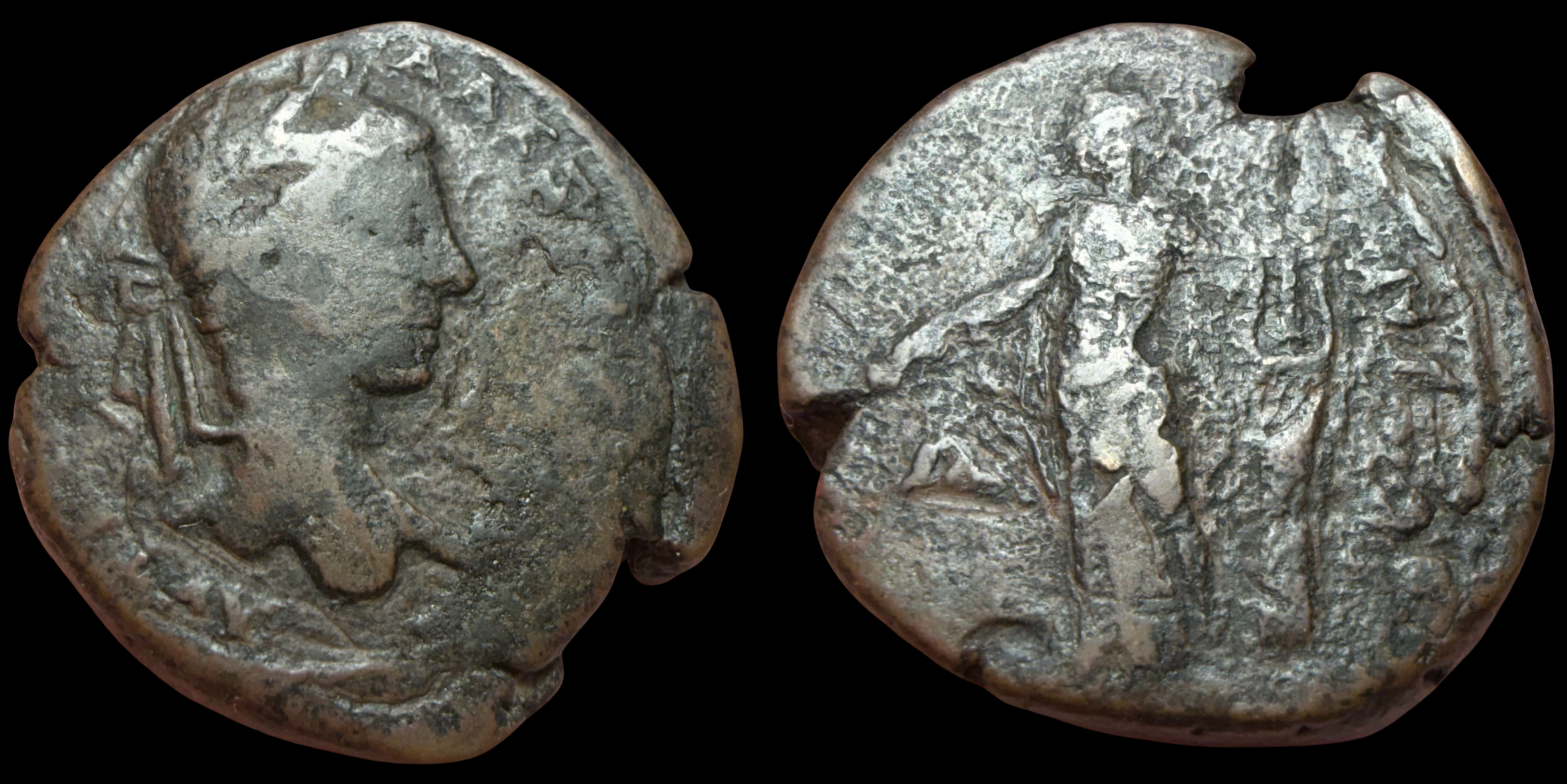 Moesia, Istros. Severus Alexander. AE, ca. 222-235 AD.