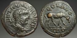 Ancient Coins - Roman Provincial. Troas. Alexandria. Valerian I. AE, ca. 253-260 AD.