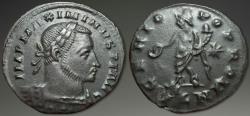 Ancient Coins - Maximinus II. AE Follis, ca. 311-312 AD. London.