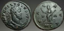 Ancient Coins - Roman-British Empire. Allectus. AR Antoninianus, ca. 293-296 AD.