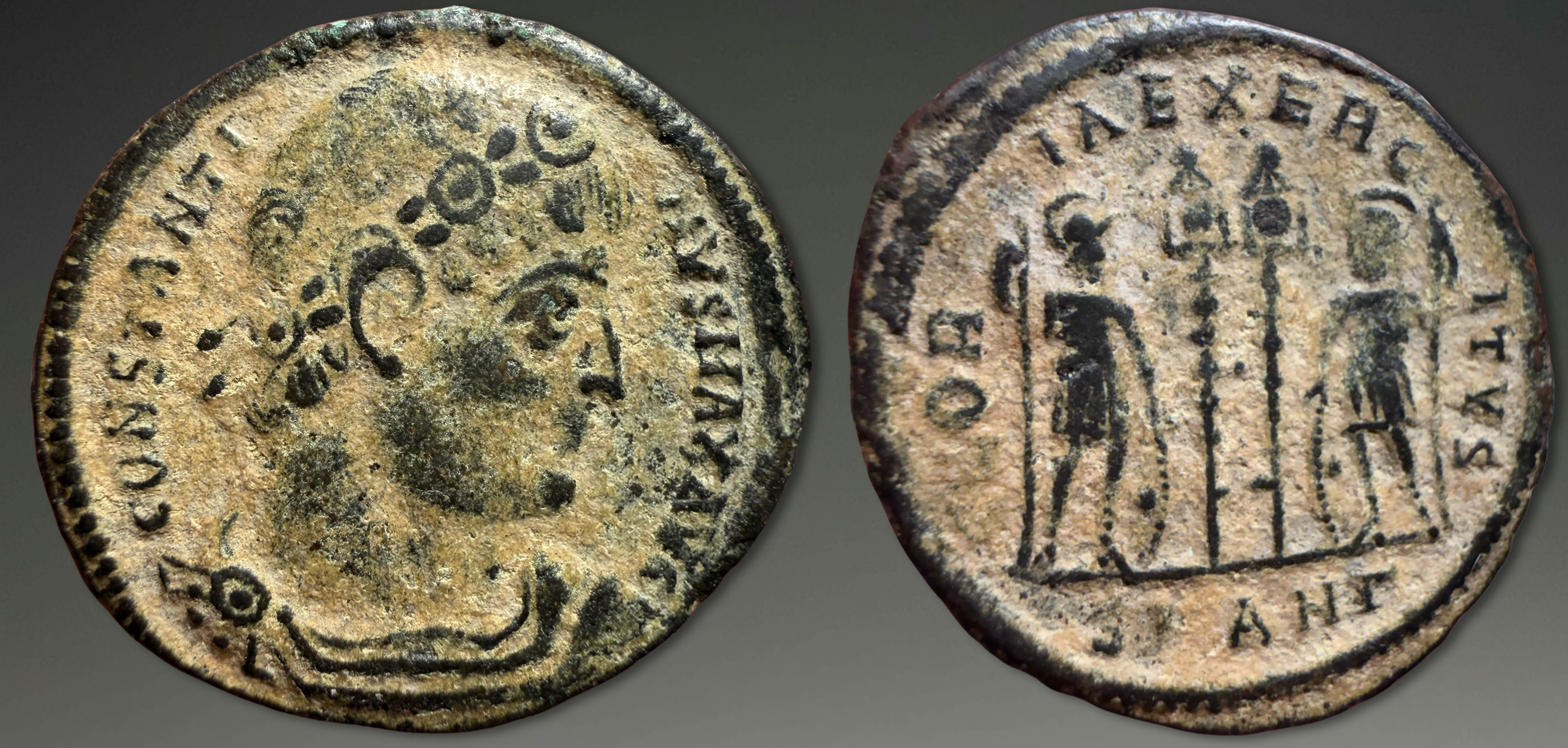 Constantine I. AE 3, ca. 306-337AD.