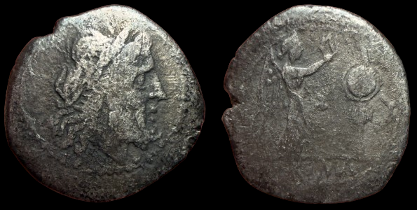 Republic. Anonymous. AR Victoriatus. ca. 211-208 BC. Sicilian Mint.