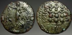 Ancient Coins - Macedonia, Philippi. Pseudo-autonomous issue. AE, ca. 41-54 AD.
