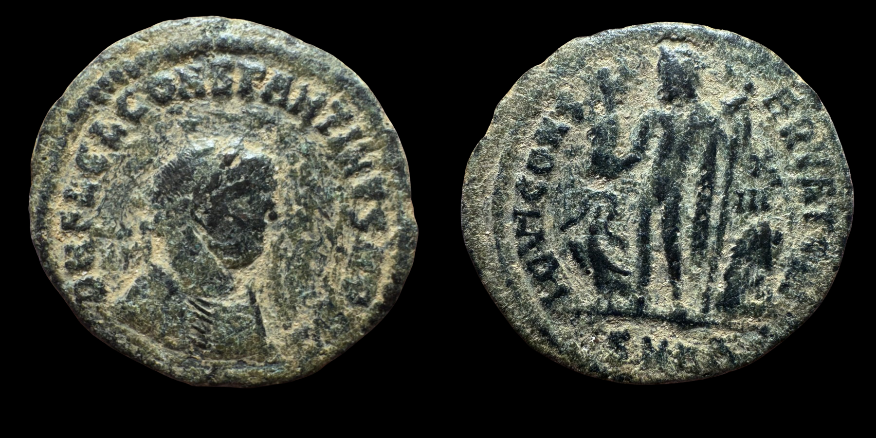 Constantine II. AE3. ca. 321-324 AD.