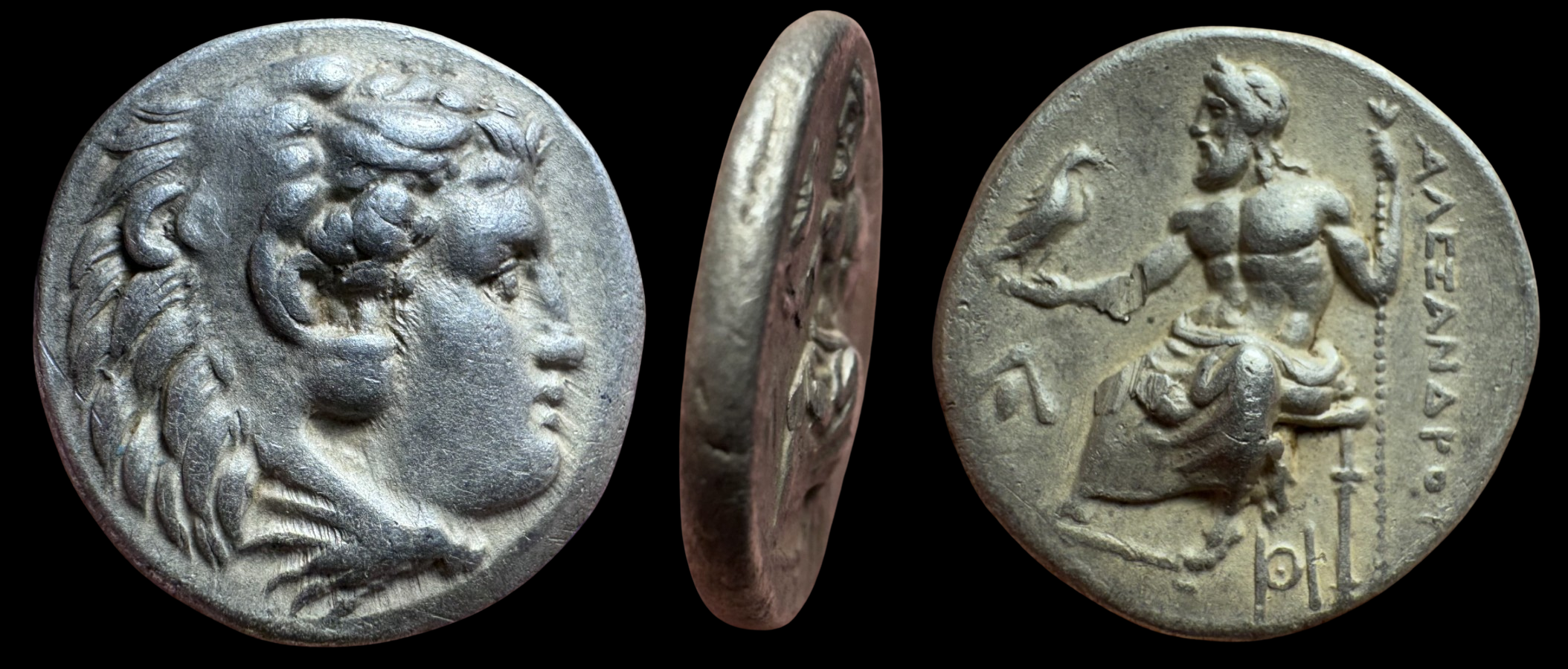 Alexander III "The Great". AR Drachm. ca. 336-323/317-306 BC.