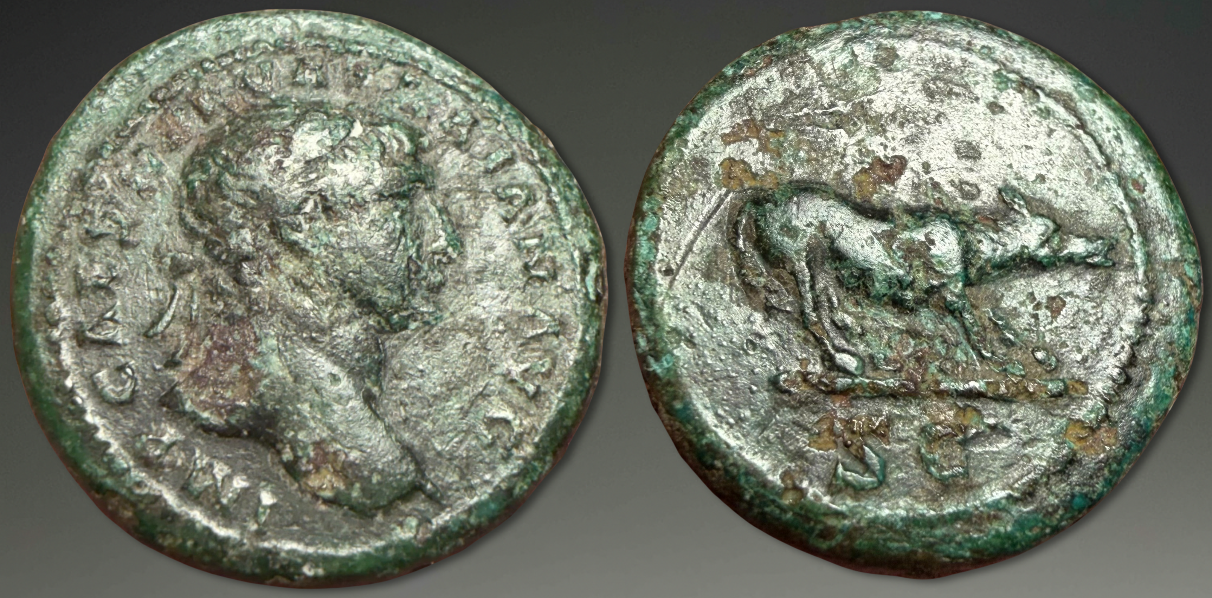 Trajan. AE Quadrans, ca. 98-117 AD.