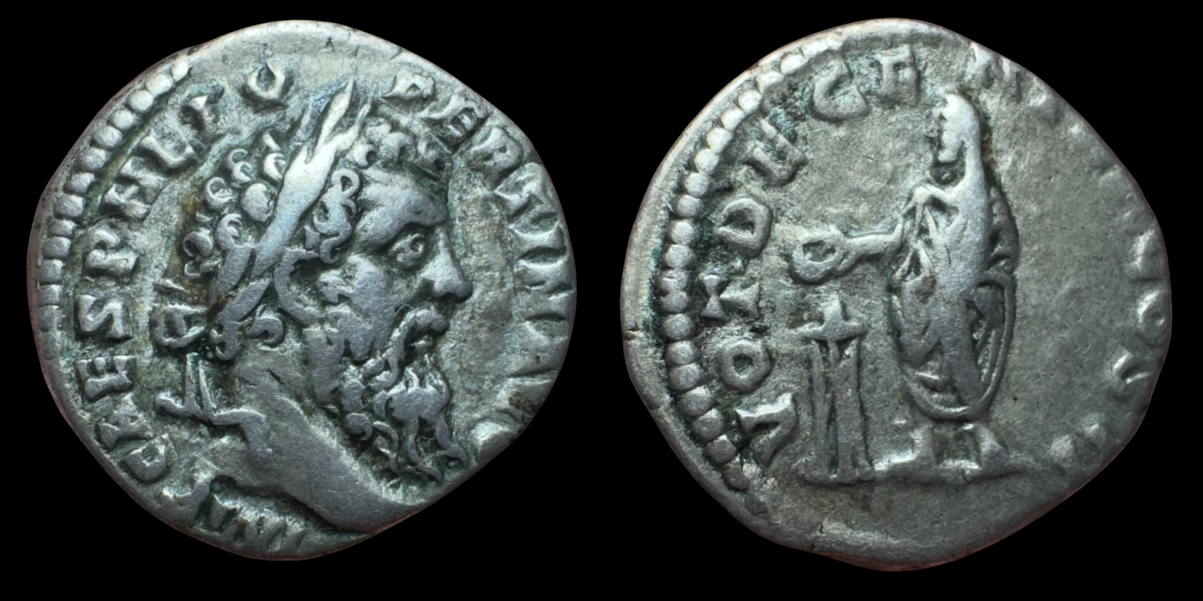 Pertinax. AR Denarius. ca. 193 AD. Rome Mint.
