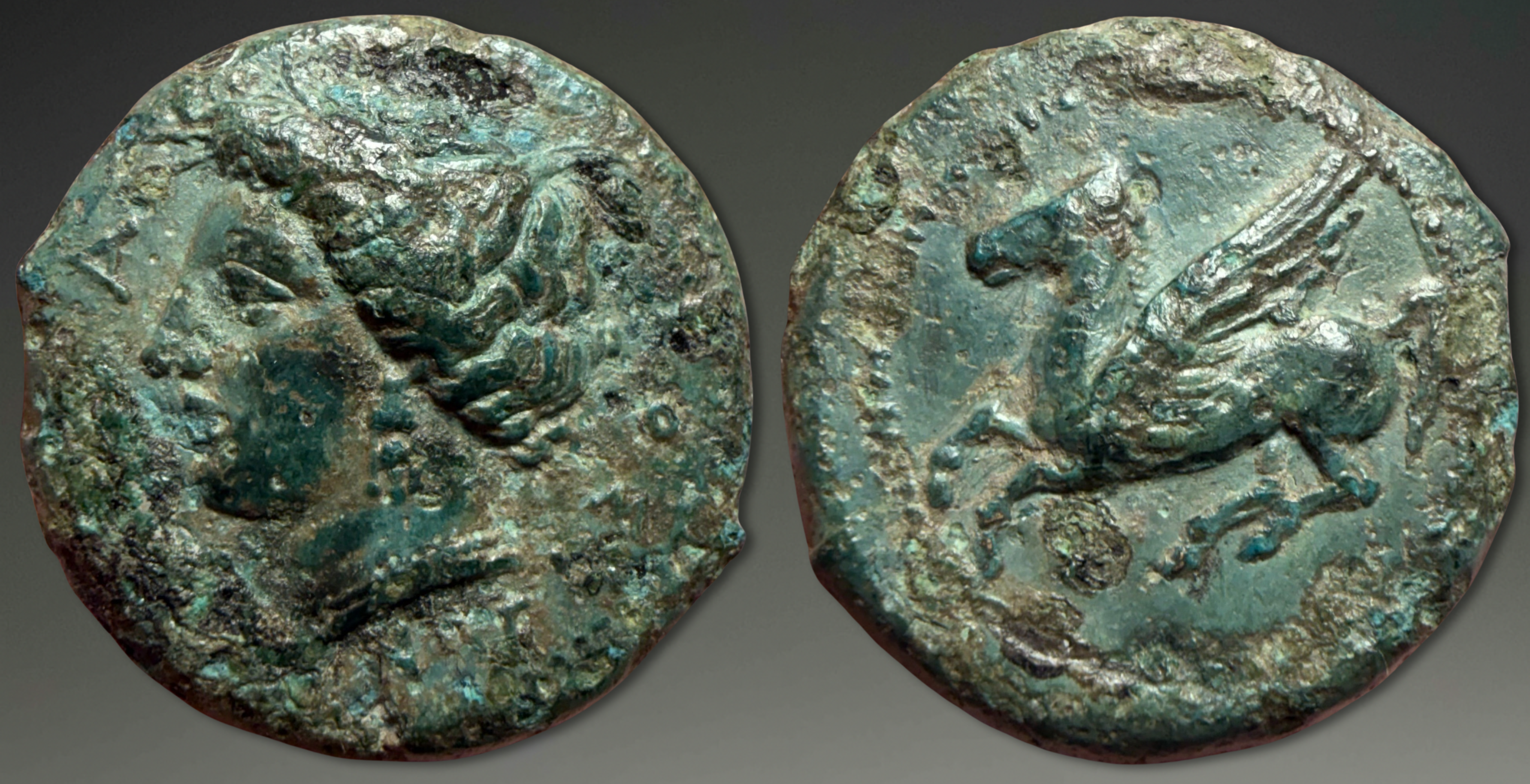 Sicily, Syracuse. Third Democracy. Timoleon. AE, ca. 344-317 BC.