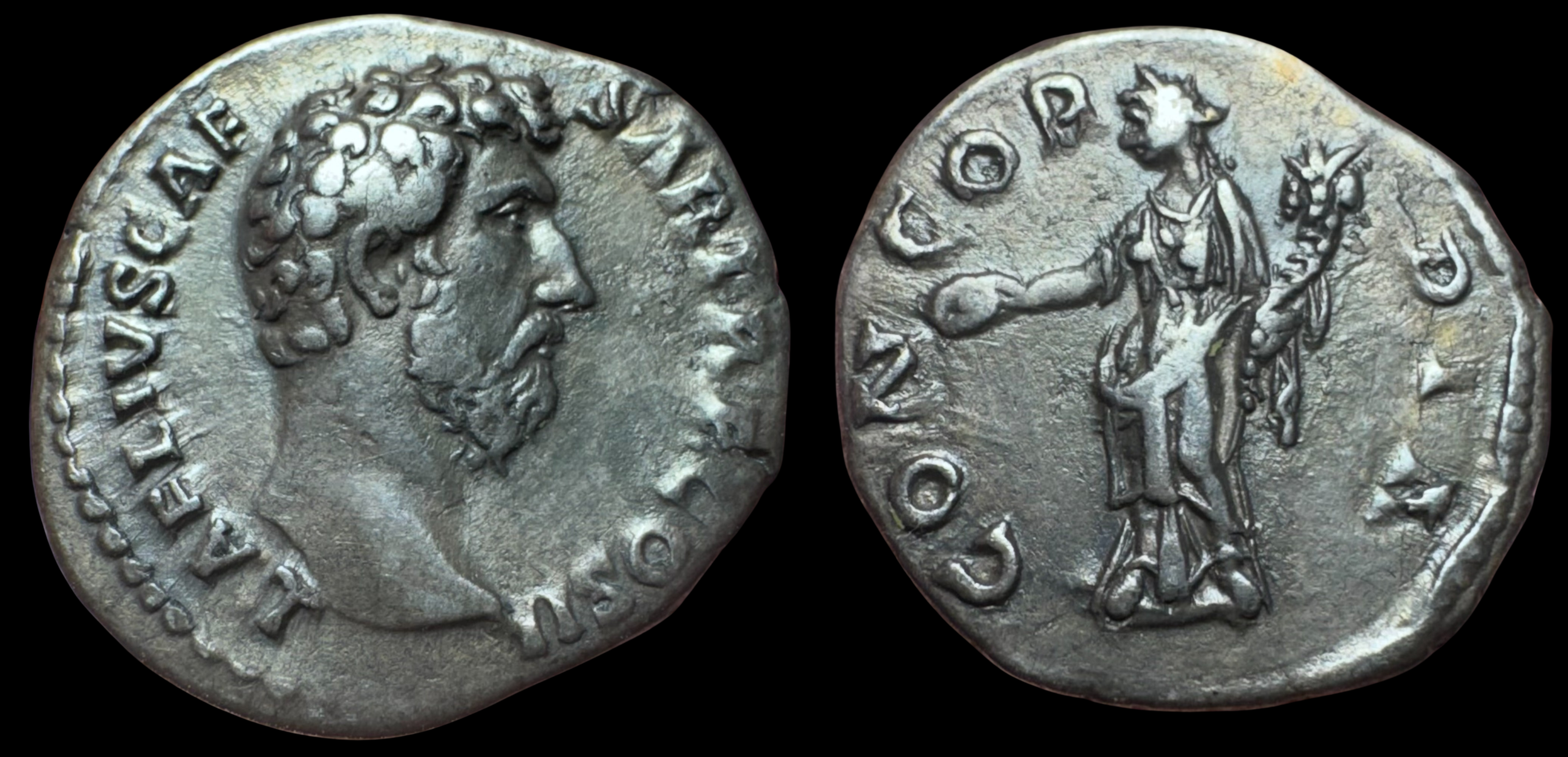Lucius Aelius Caesar. AR Denarius. ca. 137 AD.