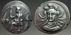 Ancient Coins - Cilicia, Tarsos (or Issos). Balakros, Satrap. AR Stater, ca. 333-323 BC.