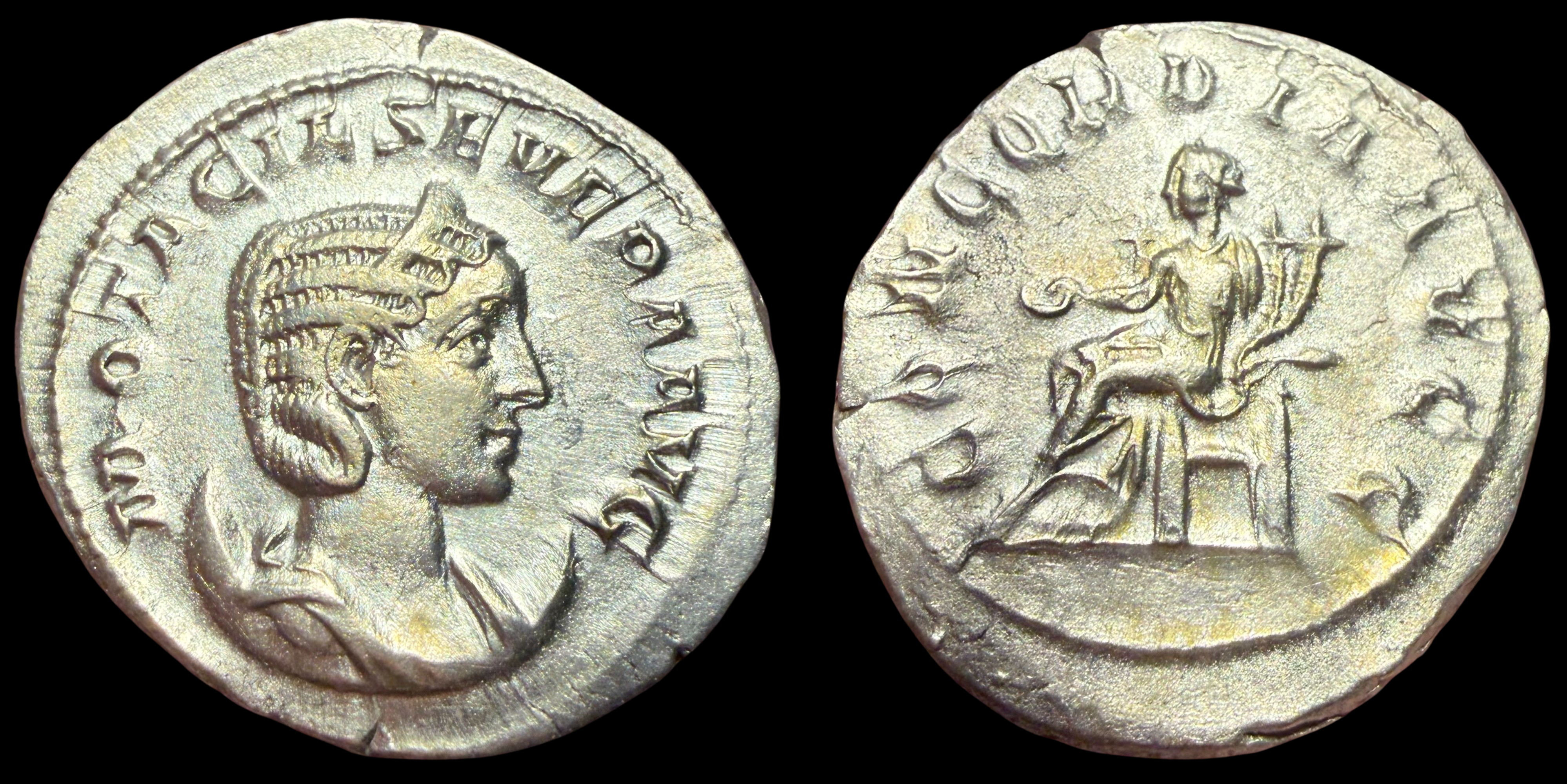 Otacilia Severa. AR Antoninianus, ca. 246-248 AD.