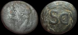 Ancient Coins - Seleucis and Pieria, Antioch. Domitian. AE Assarius, ca. 81-83 AD.