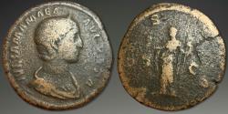 Ancient Coins - Alexander Severus. Julia Mamaea. AE Sestertius, ca. 222-235 AD.