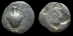 Ancient Coins - Macedon, Terone. AR Stater. 500/490-480 BC.