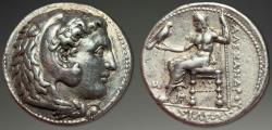 Ancient Coins - Lifetime Issue. Macedon. Alexander 'the Great'. AR Tetradrachm. ca. 336-323 BC.