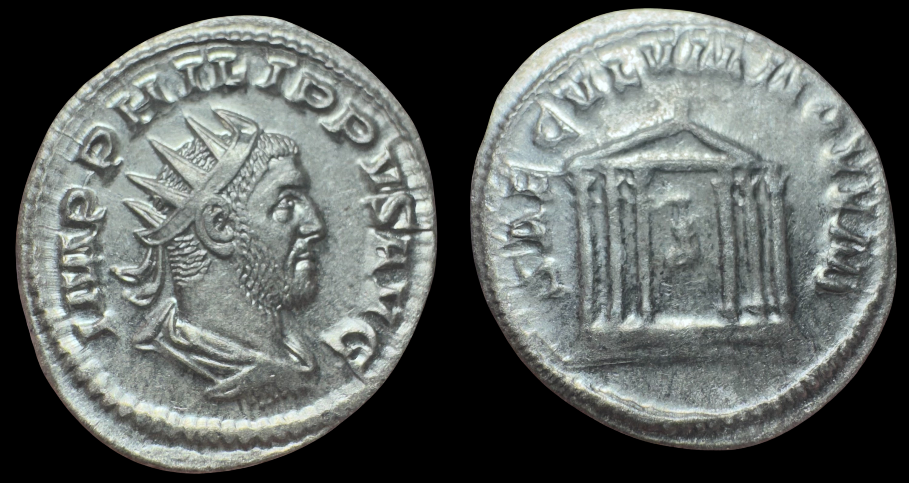 Philip 'The Arab'. AR Antoninianus. ca. 244-249 AD.