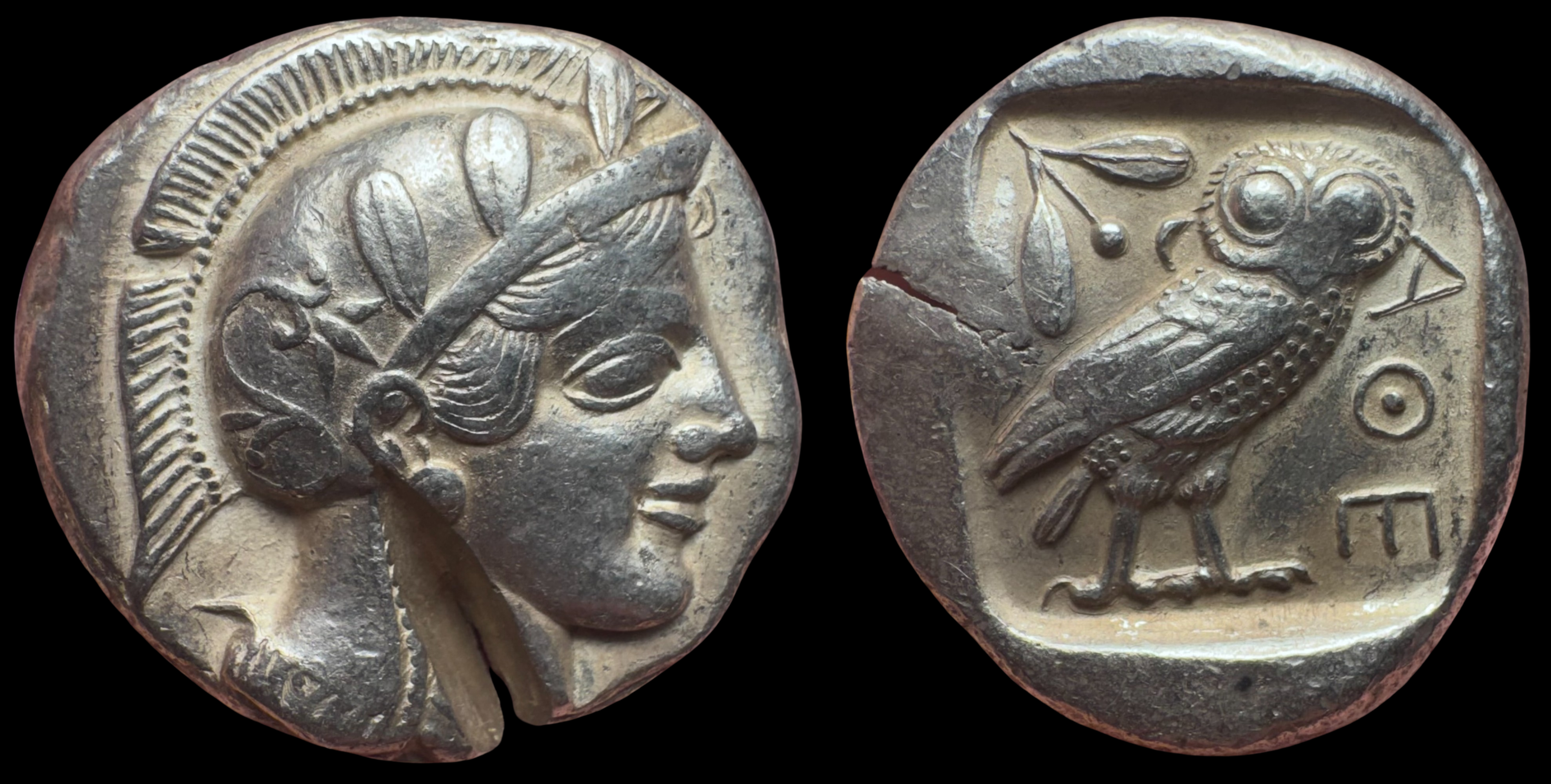 Full Crest* Attica, Athens. AR Tetradrachm, ca. 454-404 BC