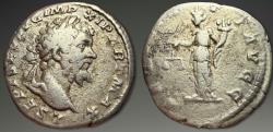 Ancient Coins - Septimius Severus. AR Denarius, ca. 197-200 AD.