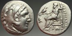 Ancient Coins - Macedon. Alexander III 'the Great'. AR Drachm. ca. 320-306/5 BC.