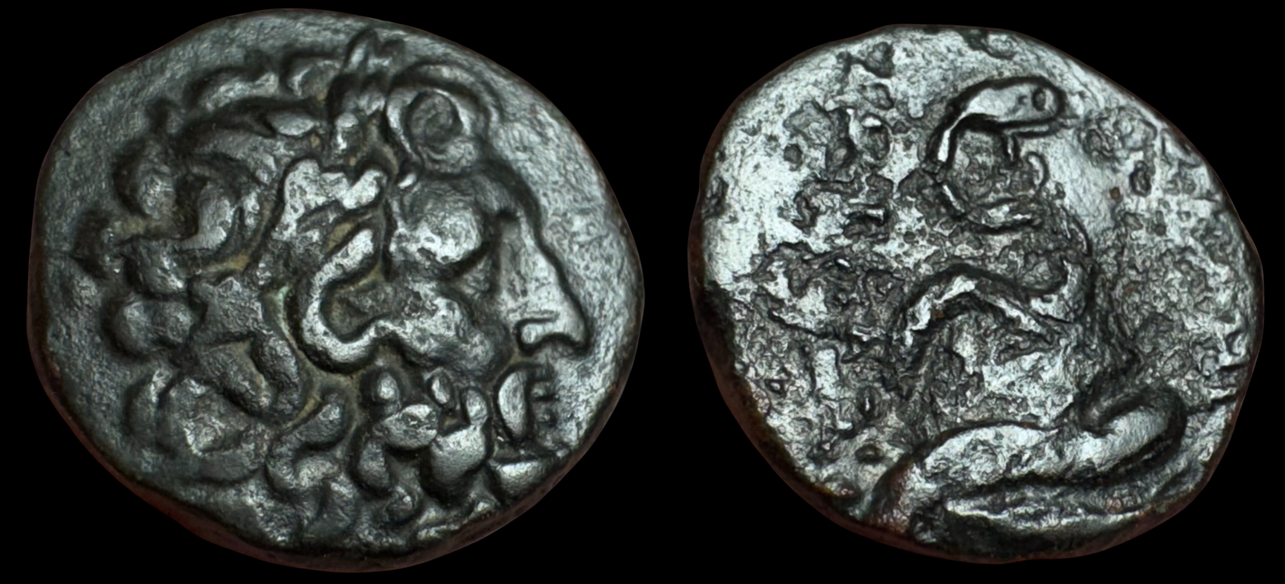 Mysia, Pergamum. Æ, ca. 133-27 BC.
