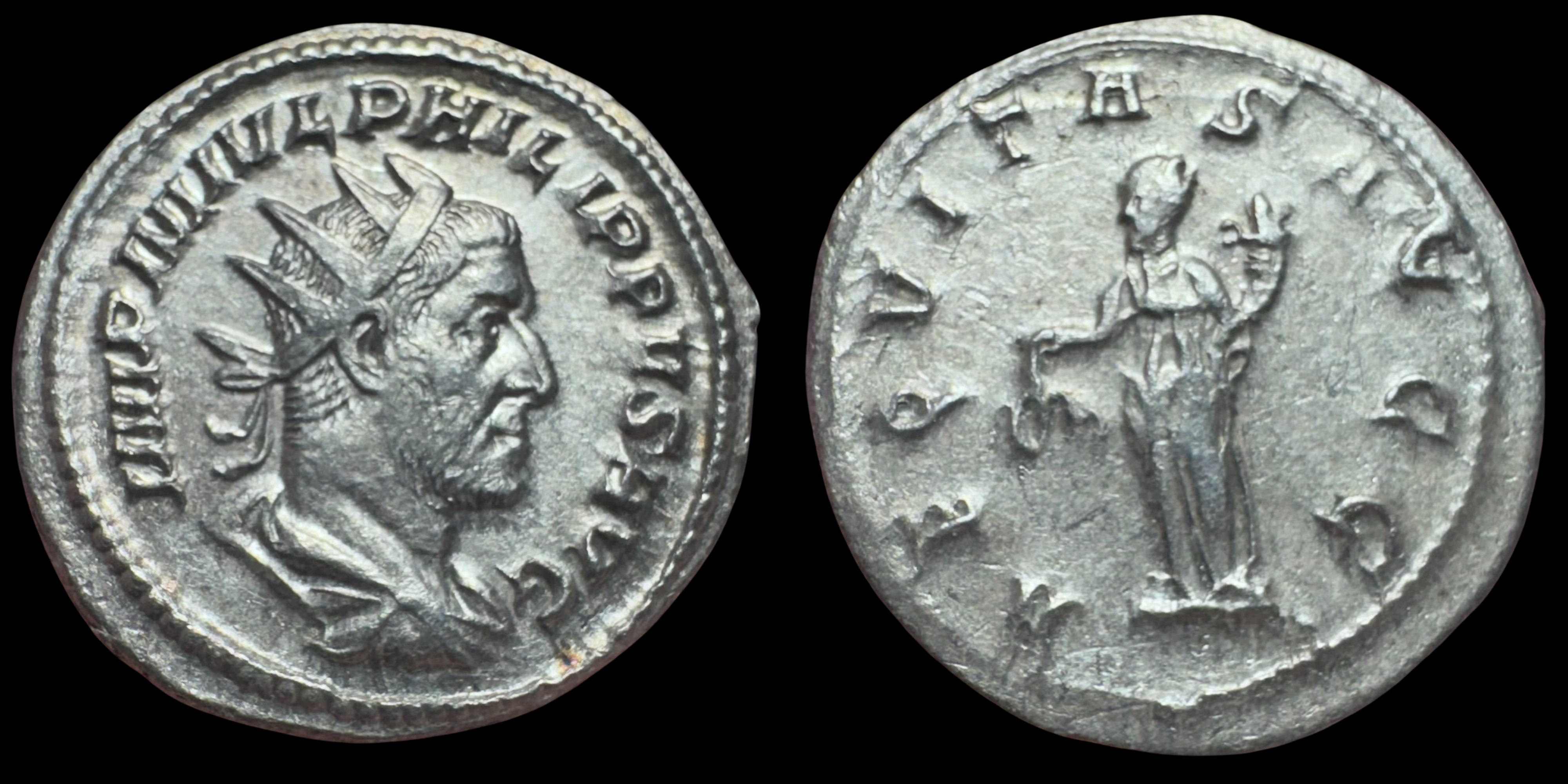 Philip 'The Arab'. AR Antoninianus. ca. 247-249 AD.