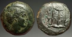 Ancient Coins - Mysia, Kyzicus. AE, ca. 3rd-2nd Century BC.