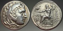 Ancient Coins - (Pedigreed to 1979). Macedon. Kassander. AR Tetradrachm. ca. 306 BC.