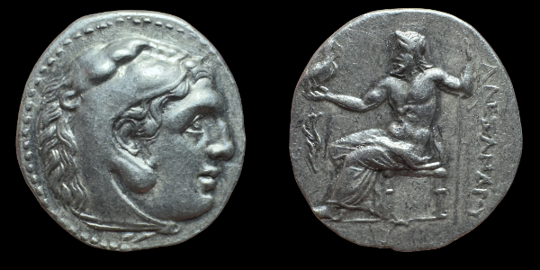 Alexander III "The Great". AR Drachm. ca. 336-323 BC.