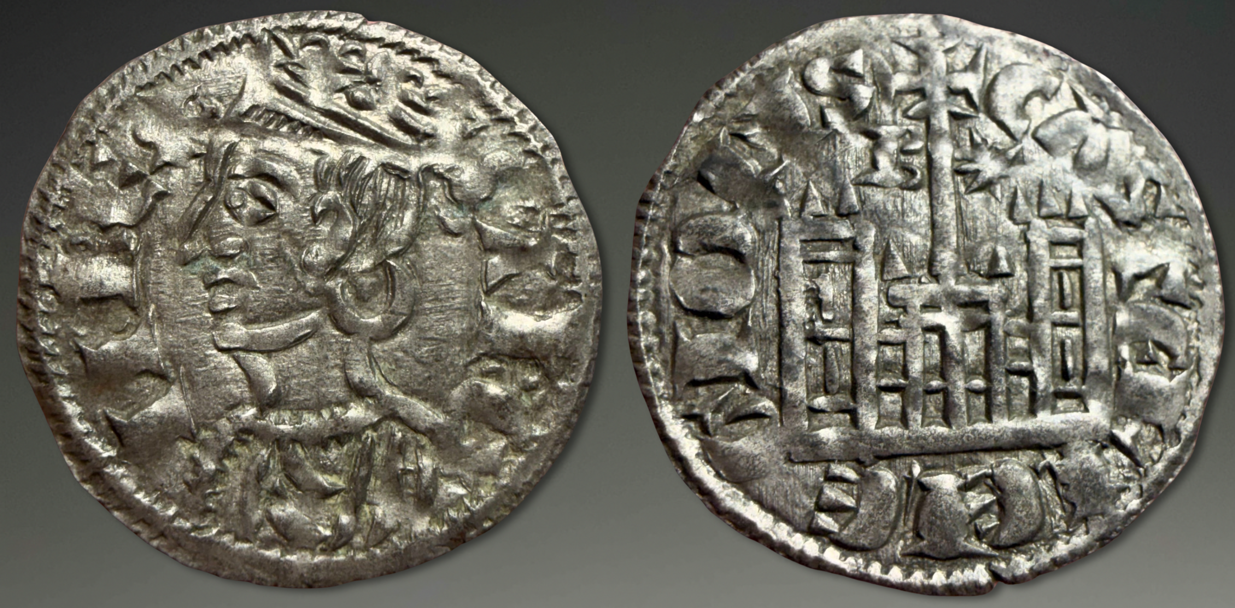 Spain, Castile. Sanchos IV. AR Cornado, ca. 1284-1295.